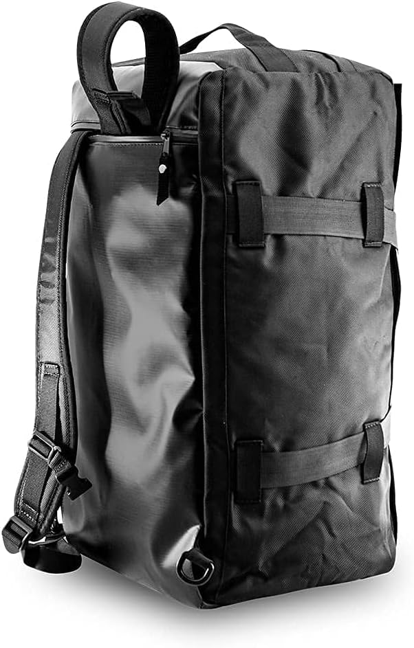 Skunk Hybrid Backpack/Duffle Black - Smell Proof - Water Resistant US PATENT NUMBER D819327