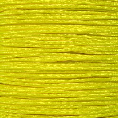PARACORD PLANET | 275 LB Paracord Breaking Strength Tactical 5-Strand 3/32” (2.38) Thickness Parachute Cord Rope | 100 FT Hanks - Black