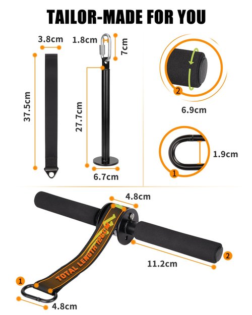 Hikeen Forearm Wrist Roller Trainer Arm Wrestling Training Belt Kit, Arm Strength Training Fitness Equipment Forearm Wrist Straps for Muscle Strength Training at Home, in The Gym or Outdoors