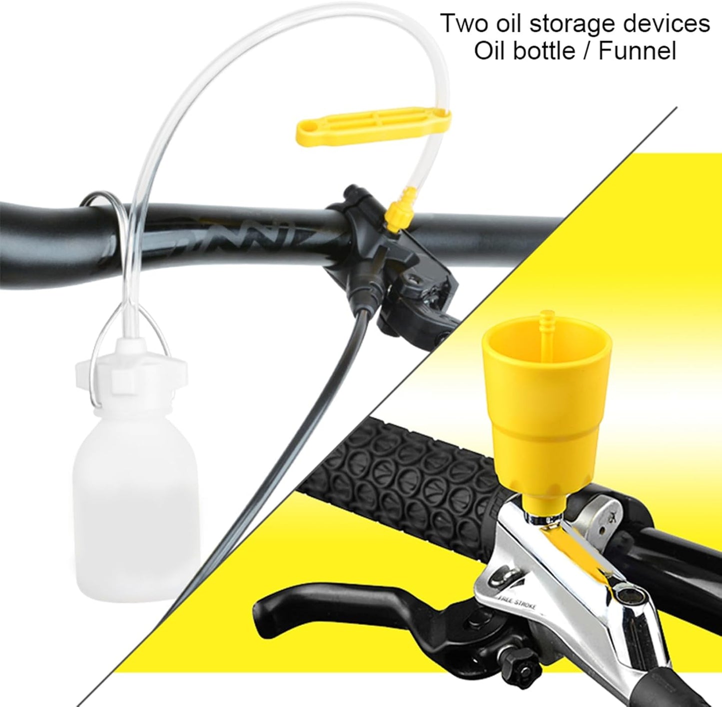 Professional Universal Hydraulic Disc Brake Bleed Kit Mineral Oil Repair Tool Bleeding of The Brake