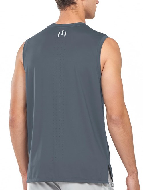 NORTHYARD Men's Athletic Workout Tank Top Running Gym Sleeveless Shirts Quick Dry Lightweight Training Sport Muscle Tank Cloud M
