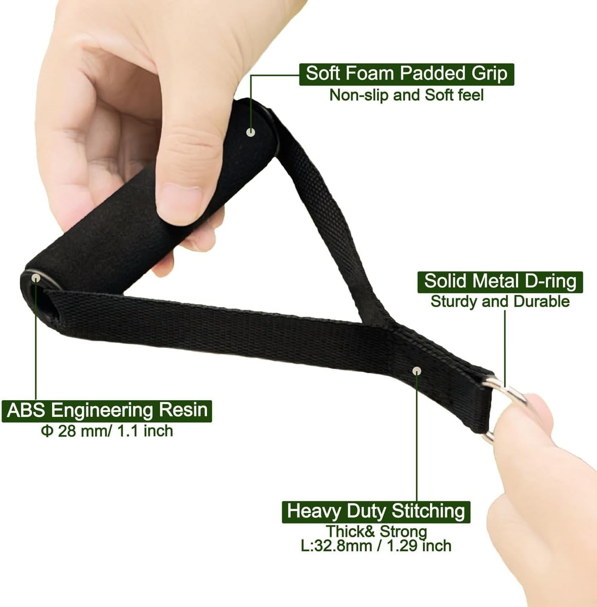 Resistance Loop Exercise Bands for Home Fitness & Strength Training - Elastic Workout Bands for All Ages