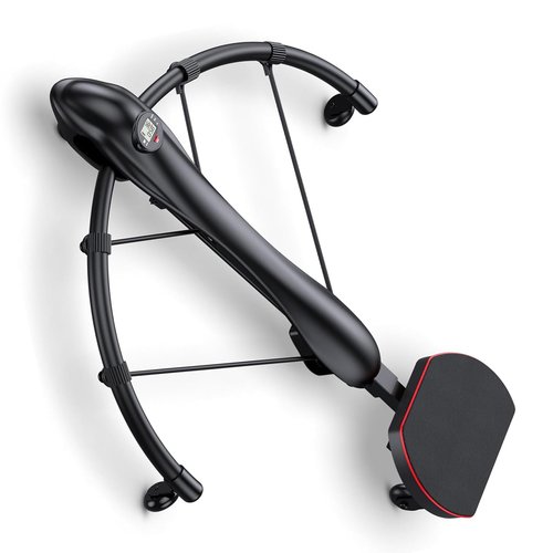 Home Gym, 6-in-1Multi-Functional Exercise Equipment, upper body Strength Training and Full Body Core Workout, Adjustable Ab Trainer Machine, Best Home Workout.(Matte black）