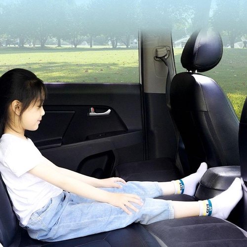 Berocia Heightened Truck SUV Car Air Mattress Back Seat Gap Pad Filler Extender Bed for Dogs Kids Adults Travel Sleeping Legs Foot Rest