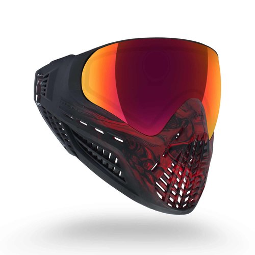 Virtue VIO Ascend Thermal Paintball Goggles/Masks (Red Skull LE), Adjustable
