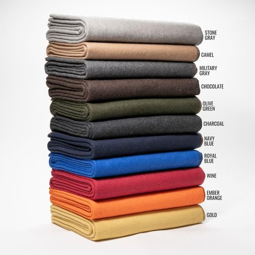 Arcturus Olive Green Wool Blanket and Carry Straps Bundle