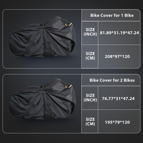 Outdoor Mountain Bike Cover Oxford Cloth Waterproof Cover Bike Clothing For Mountain Road Electric City Bike