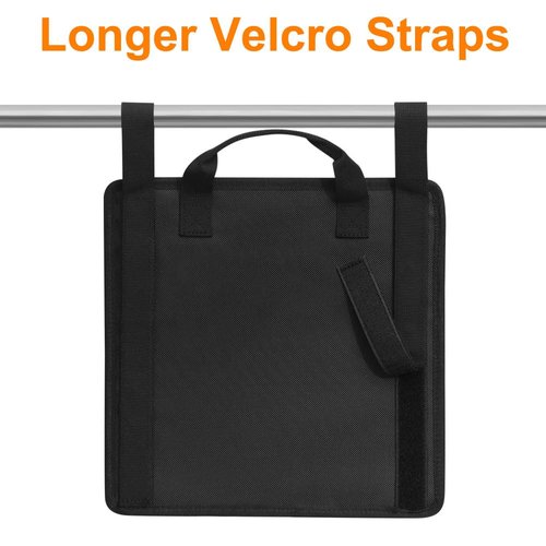 Yorkenbe 2 Packs Beach Chair with Cup Holder, Side Organizer, Hard Back Support, Adjustable Straps, Attaches to Camping/Patio Chair