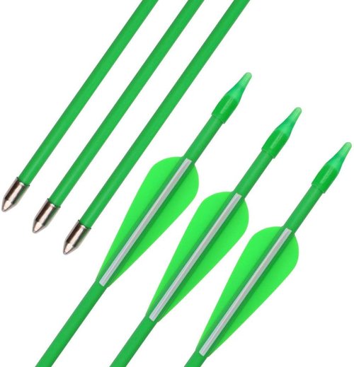 GPP 28-inches Fiberglass Archery Target Arrows - Practice Arrow or Youth Arrow for Recurve Bow