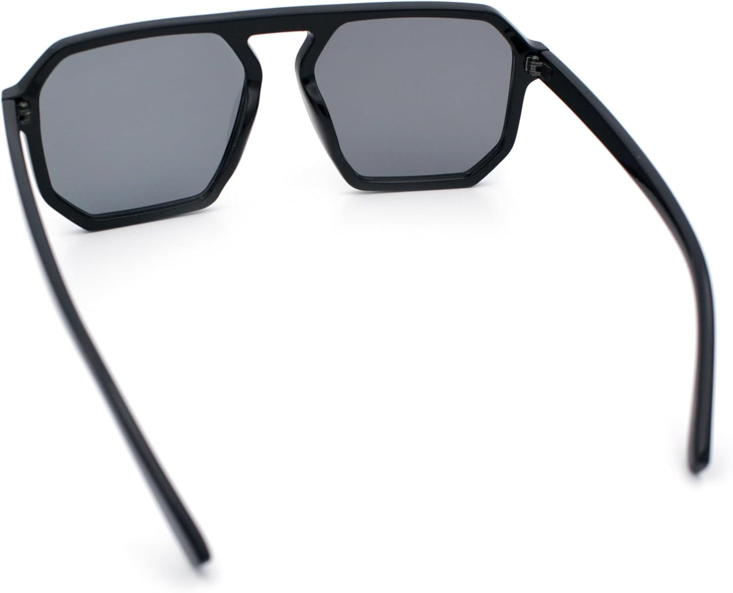 SA106 Mens Octagon Geometric Plastic Racer Mob Pilots Sunglasses
