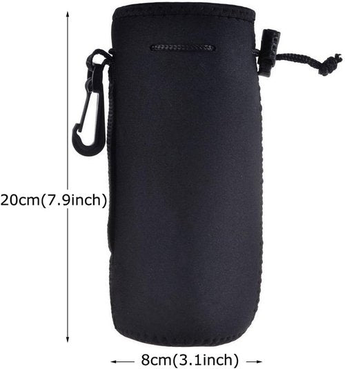 Af-Wan Water Bottle Cooler Carrier for 22 oz Long Neck Water Bottle or Tall Beer Bottles,Protable Neoprene Insulated Water Drink Bottle Cover Sleeve Tote Bag Pouch Holder Strap.(3pcs)