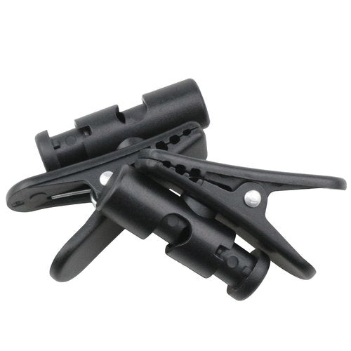 Haidong Clips for Earphone Wire Headphone Clip Rotate Earphone Cable Clothing Clip Compatible with No. 2，No. 4mm Cable Suitable for Mobile Phone headsets, intercom headsets, etc. -5PCS