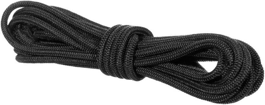 Paracord Planet Black Diamond Weave Shock Cord - Available in 1/8, 3/16, 1/4, 3/8, 1/2, and 3/4-inch Diameters - Various Lengths