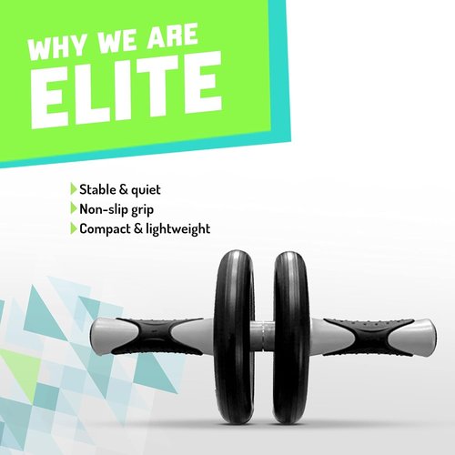 Ab Roller Wheel, Abs Workout Equipment for Abdominal & Core Strength Training, Strength Training Accessories for Abs, Exercise Wheel for Men Women
