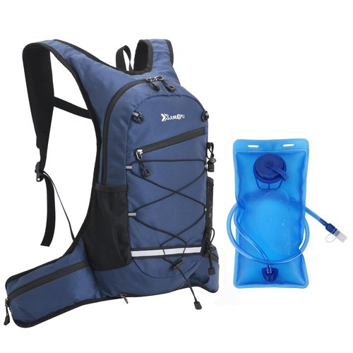 Hydration Backpack 18L with 2L Water Bladder Large Capacity & Lightweight Water Pack Backpack for Hiking,Cycling,Running