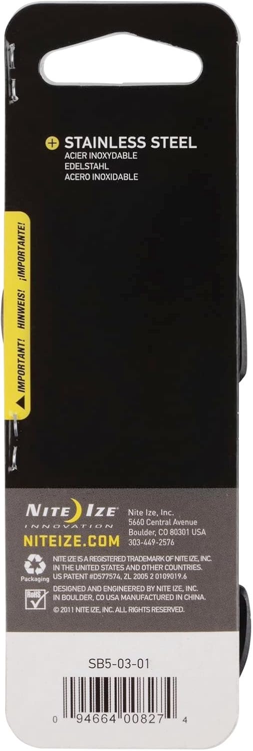S-BINER #5 BLACK