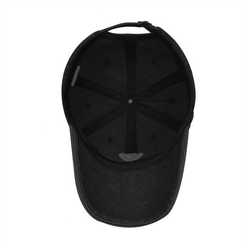 Pairxily Vintage Heart Embroidered Baseball Cap Distressed Adjustable Hat for Women Low Profile Dad Hats Unisex Cotton Cap(Black)