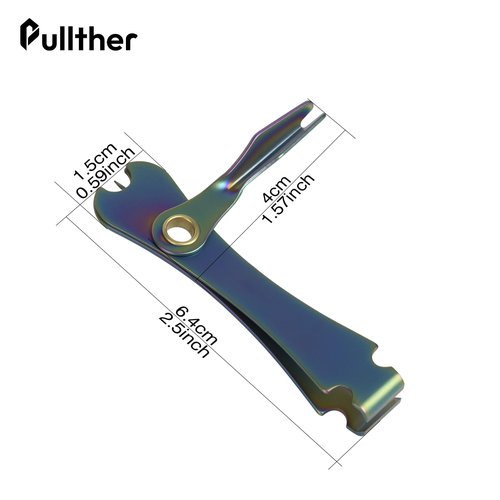 pullther fishing Fly Fishing Nippers,Fishing Line Cutter,Fly Fishing Nippers with Retractor,Fishing Knot Tying Tool,Cleaning Eyelets