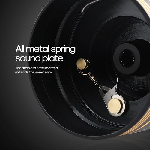 Frwanf Spinning Reel, Freshwater and Seawater Fishing Reel, Max 17.6lb Carbon Resistance, High Speed Gear Ratio, Premium New Rolling Bearing and Drive Gear, Metal Spool and Handle (FMCF2000)