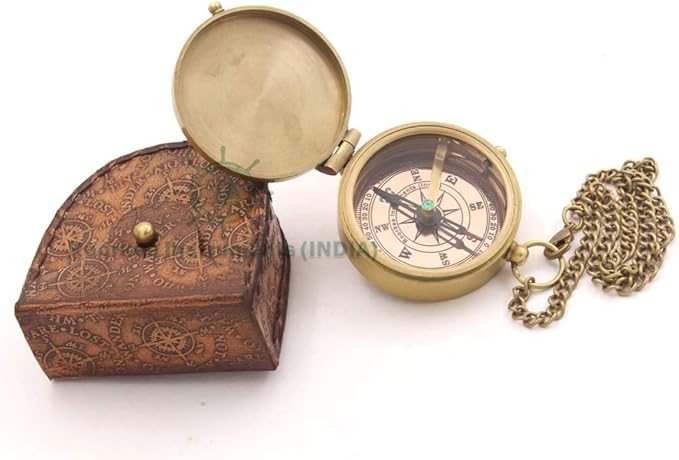 For I Know The Plans I Have For You, Jeremiah 29:11, Solid Brass Directional Engraved Compass, Baptism Gifts for Boys Girls, First Communion, Christian Gifts for Men, First Confirmation Gifts for Boys