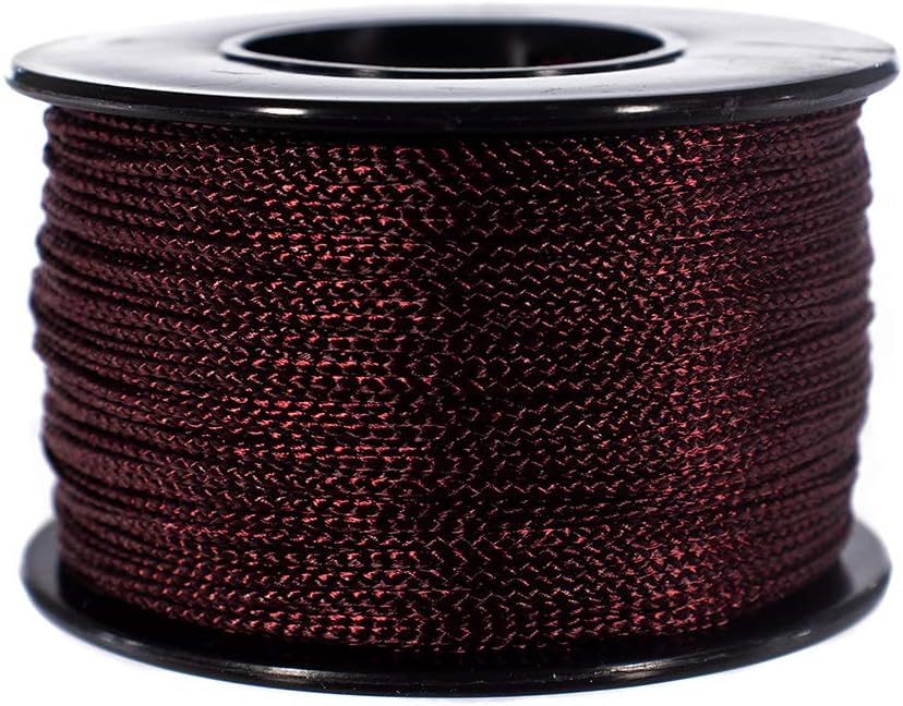 Paracord Planet | Lightweight Nylon Braided Utility Purpose Crafting Nano Cord | 300 FT Spools, 1/32” (0.75mm) Thickness, &