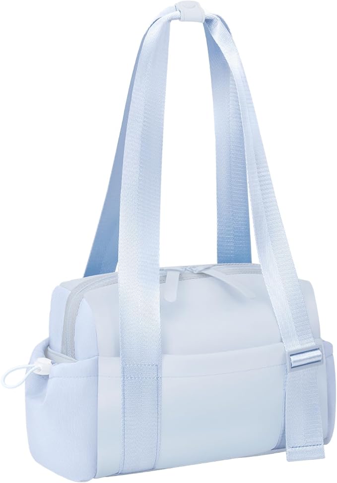 Mini Gym Bag for Women Girls Small Gym Tote Bag with Wet Compartment Waterproof Travel Duffle Bag Cute Workout Sport Bag