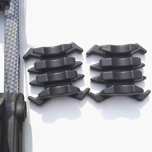1 Pair Archery Rubber Bow Limbs Vibration Damper Dampener Stabilizer Silencers for Split Limb Compound Bows …