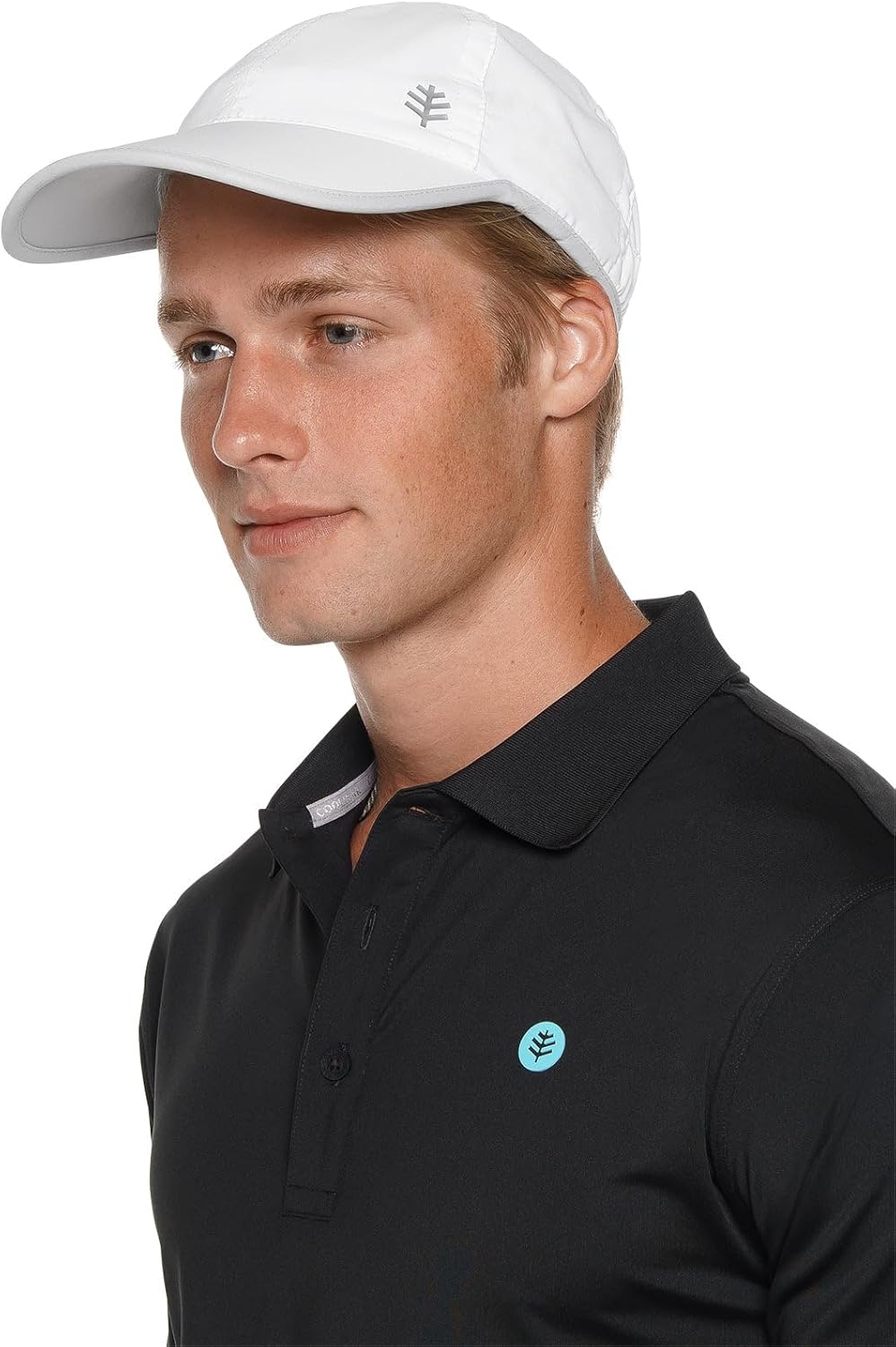 Unisex Sports Cap - UPF 50 Sun Protective - Reflective Logo - Lenny