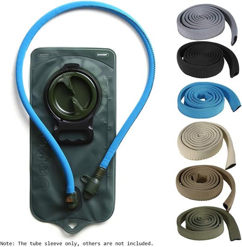 Lixada Water Bladder Tube Cover Hydration Tube Sleeve Insulation Hose Cover Thermal Drink Tube Sleeve Cover