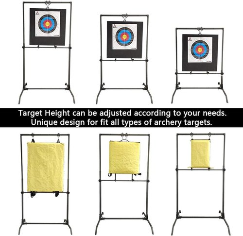 Highwild Archery Target Stand for Bag Targets Block Cube Foam - Larger Range - Multi-Function - Flexible - Durable
