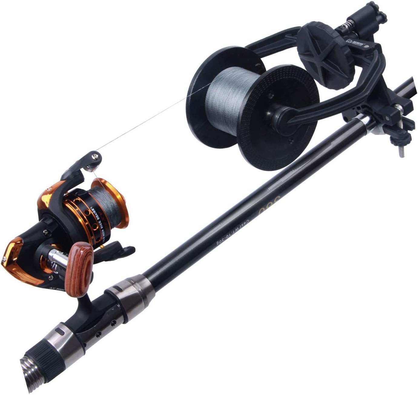 Portable Fishing Line Winder - Reel Spooler Spooling Station Baitcast Line Spooling Machine