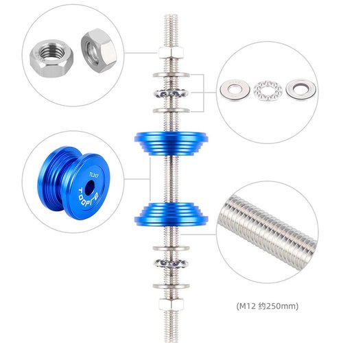 HOUSON Bicycle Headset and Bottom Bracket Installation Tool, Bicycle Press Tool, Cycling Shaft Bowl Remover