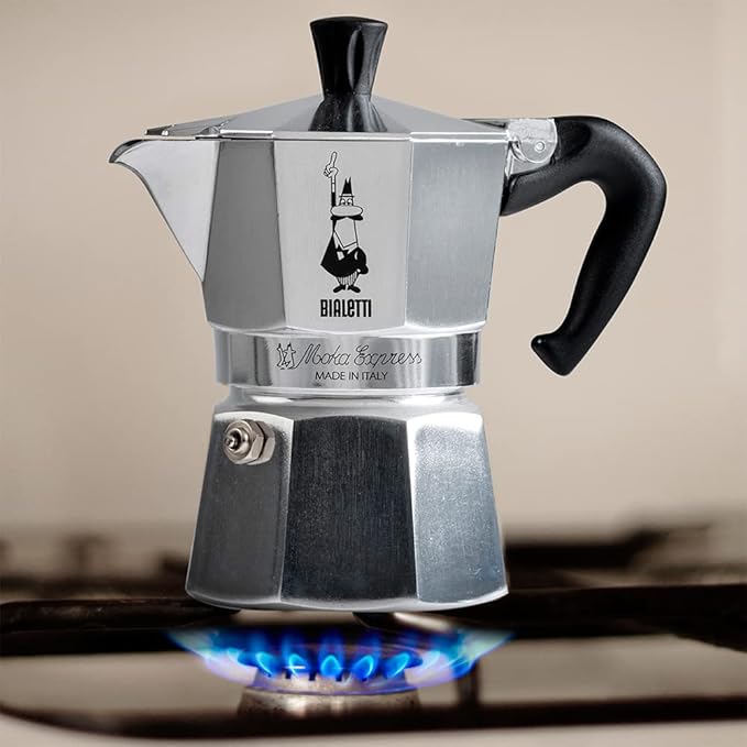 Bialetti Moka Express 6 Cup, 1 EA, silver, 6800, 06800