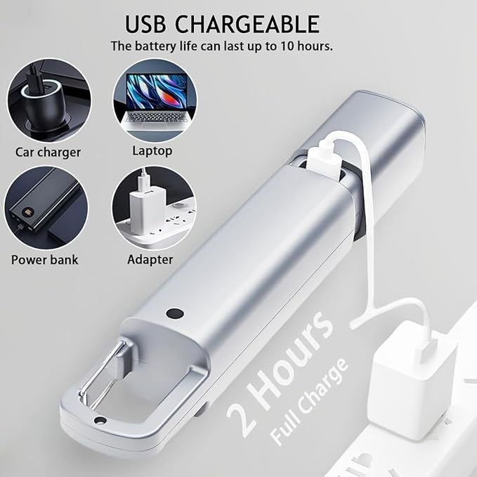 Rechargeable LED Flashlights High Lumens, 20,000 Lumens Super Bright Flashlight with USB Cable and Hook, 3 Modes, Waterproof Flash Light Handheld Powerful Flashlight for Home Camping Emergencies