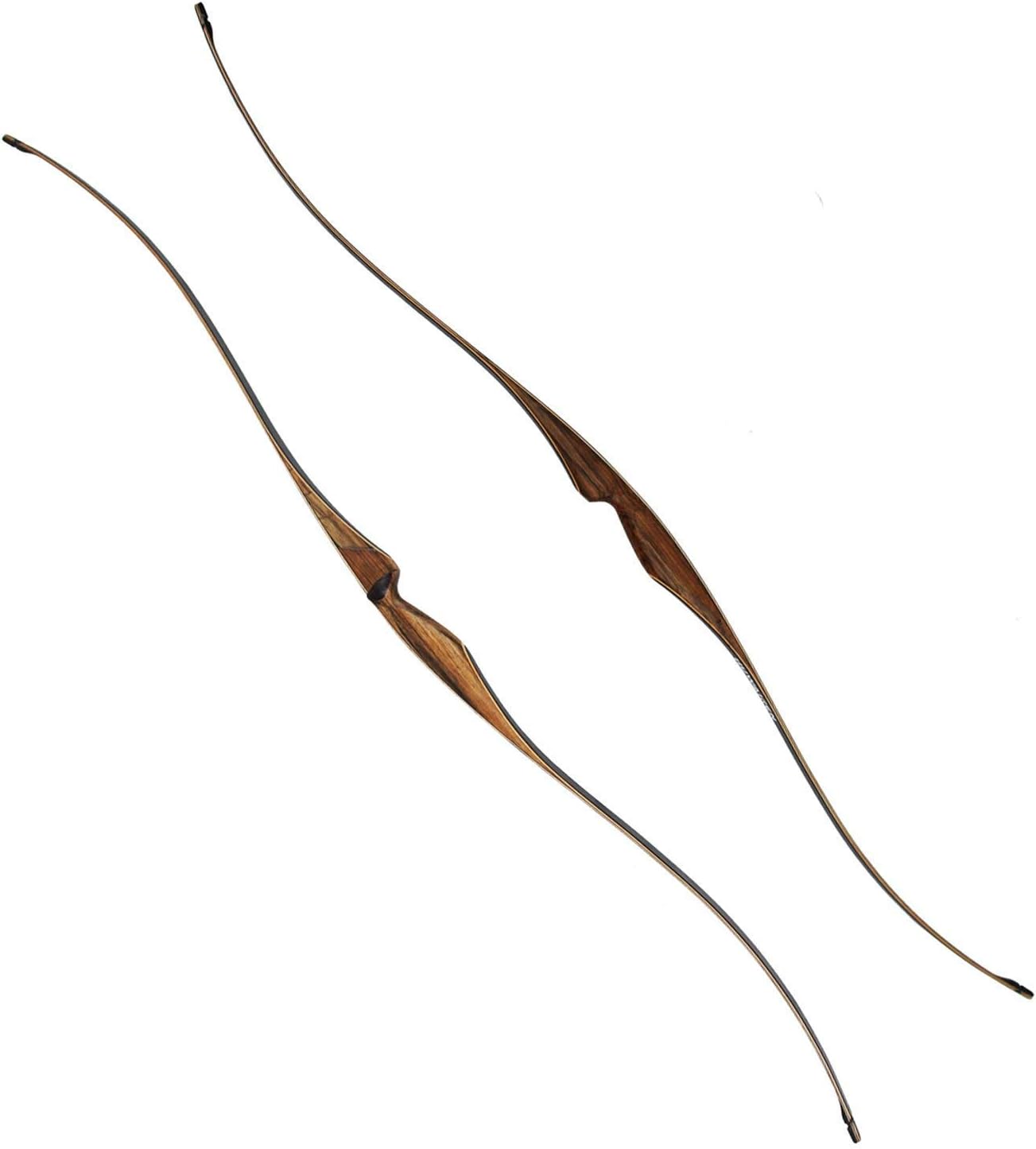 Topbows Sparrow 54" Traditional Long Bow 20-35LBs Draw Weight One-Piece Longbow Recurve BowRight Hands for Beginner Women Teens