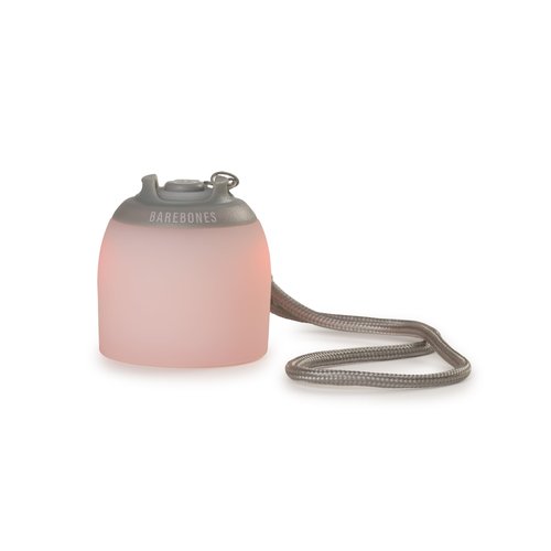 Barebones Multi-Color Mini Light - Compact Rechargeable LED Lantern with Magnetic Base, Silicone Lens, and 8" Lanyard for Camping, Backpacking, and Outdoor Adventures