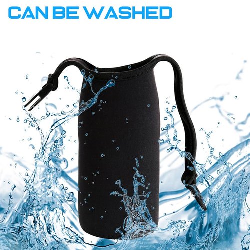 YuCool 2 Pack Tumbler Carrier Holder Pouch, Premium Water Bottle Carrier with Strap Easy Clean,Light Water Bottle Carrier Bag, Water Bottle Holder