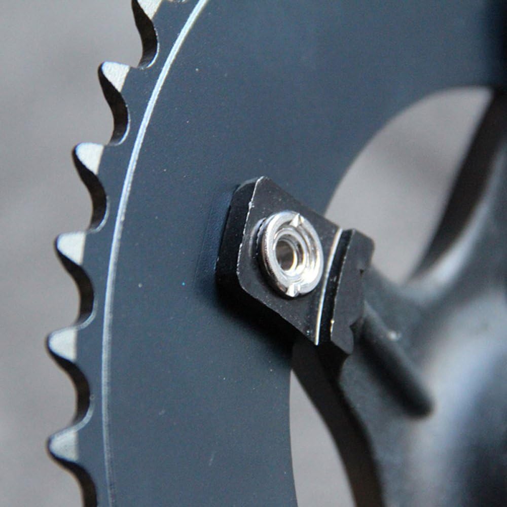 SENQI Bicycle Chain Wheel Fixed Gear 48T Aluminum Alloy CNC Cycling Racing Bike Accessories with Crank