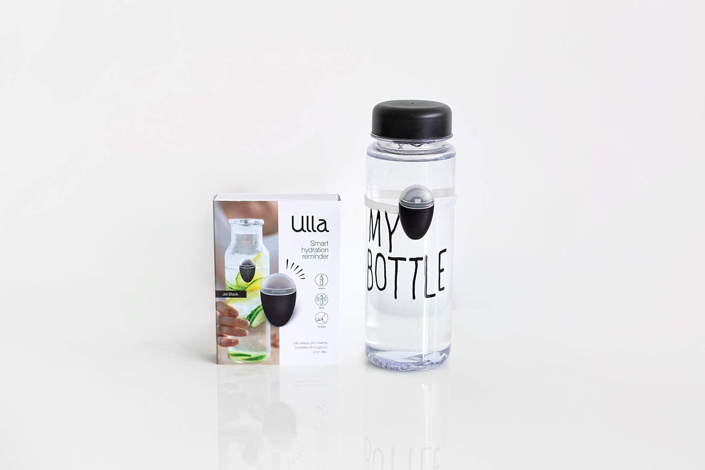 ULLA Drink Water Reminder, Smart Light for Water Bottle, Fits Most Bottles, Lights Up when Time to Drink, Hidrate Smart Water Bottle Reminder to Drink, Smart Hydration Reminder, Water Tracker - CACTUS
