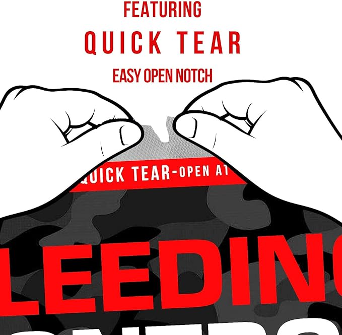 MediTac Intermediate Bleeding Control Pack Feat. SWAT-T Tourniquet, Emergency Bandage and Compressed Gauze Dressing - Intermediate
