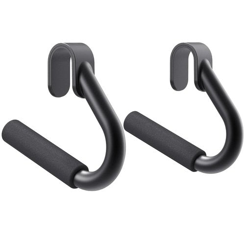 Kipika Pull Up Resistance Bands Handles - Non-Slip Foam Grip Handle Attachment for Pull-Up Bars, Barbells and Resistance Bands - Heavy Duty Stretch Attachment Handles for Home Gym Workouts, 1 Pair