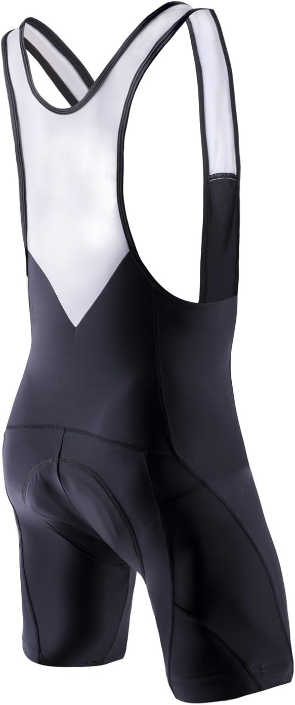 sponeed Cycling Bib Shorts Men Biker Bibs for Men Padded Breathable Racing Shorts UPF 50+