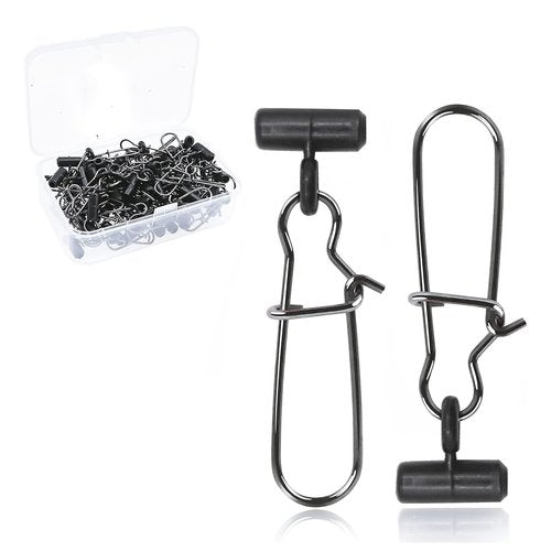 YOTO Sinker Slide for Fishing - 30/60pcs Fishing Weight Slides and Line Connectors