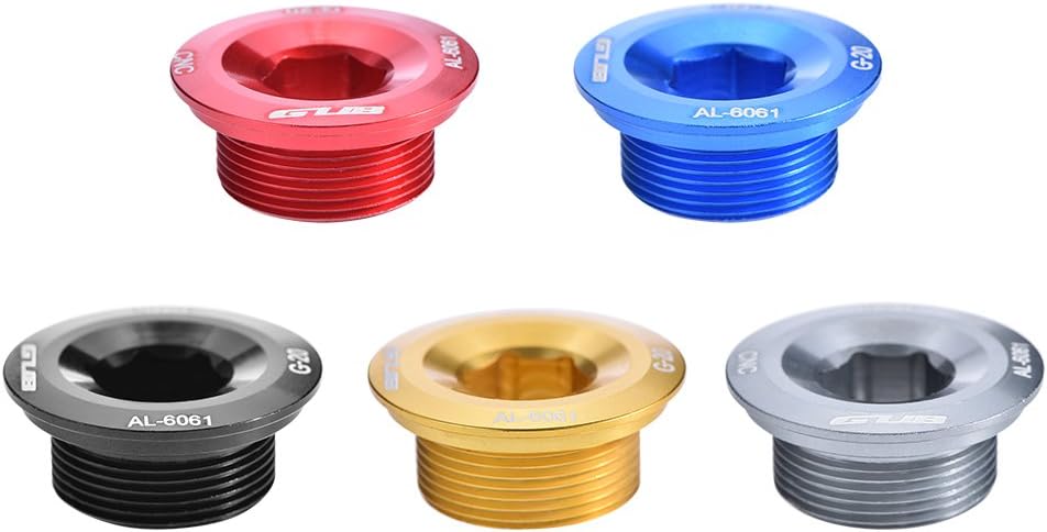 Tbest GUB Aluminum Alloy Bike Cranket Crank Fixing Bolt Chainwheel Screws
