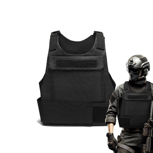BEAUTI4U DURABLE CORDURA TACTICAL MILITARY VEST FOR MEN - ADJUSTABLE AIRSOFT VEST WITH MULTIFUNCTIONAL POCKETS, IDEAL FOR OUTDOOR TRAINING, HUNTING, AND COSPLAY