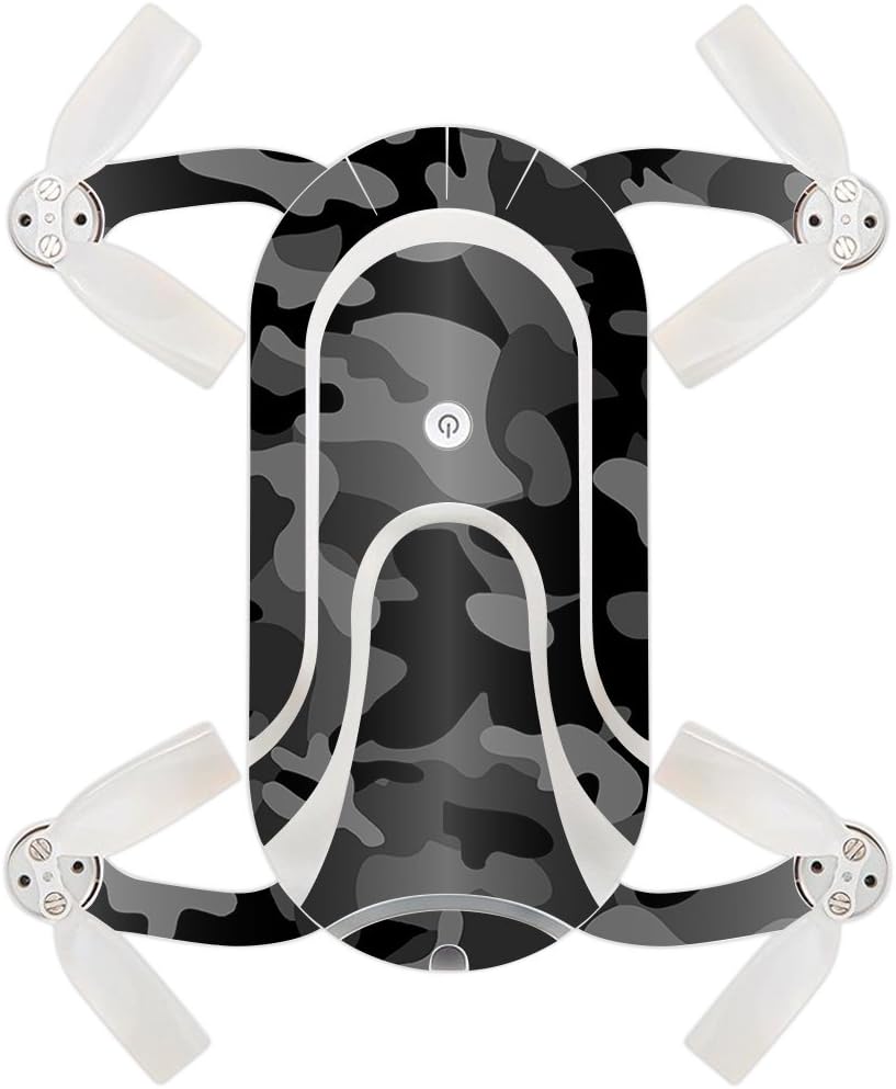 MightySkins Skin Compatible with ZEROTECH Dobby Pocket Drone – Conceal Snow | Protective, Durable, and Unique Vinyl Decal wrap Cover | Easy to Apply, Remove, and Change Styles | Made in The USA