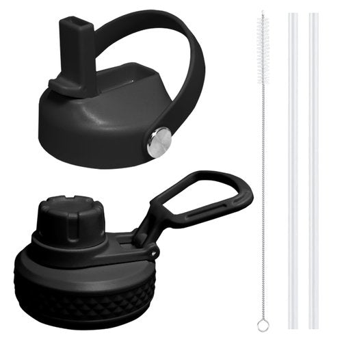 SENDESTAR Straw Lid for Hydroflask Wide Mouth Water Bottle with 12,16,18,20,24,32,40,64 oz, Auto Flip Straw Top Cap fit Most Wide Mouth Bottles, Sports Cap Water Bottle Accessories Top Replacement