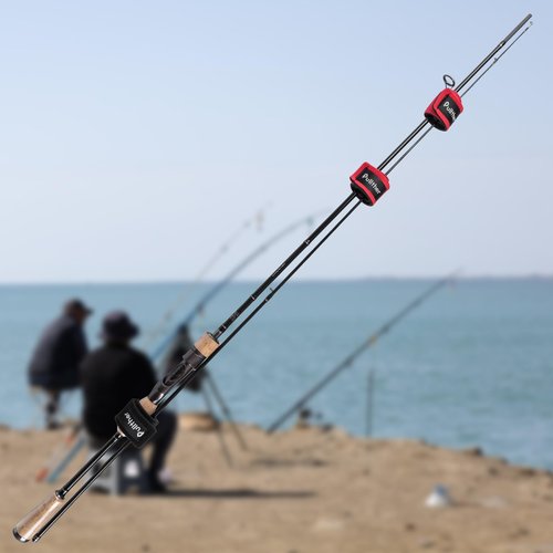pullther fishing 6PCS Fishing Rod Straps,Stretchy Fishing Rod Ties,Adjustable Accessories,Ties for Casting,Spinning Rods and Fly Rods.
