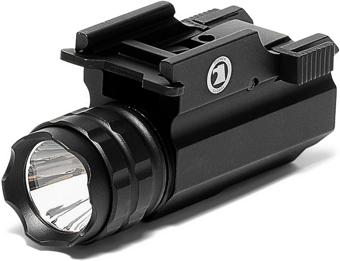 Osprey Global FL-OSP-230 : Pistol/Weapon Mount Tactical Flashlight with Strobe Function - 230 Lumen
