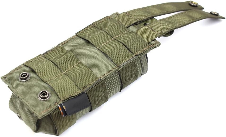 Tactical Radio Pouch - 1000D Tactical Molle Two Way Radios Holder Case for Walkie Talkies